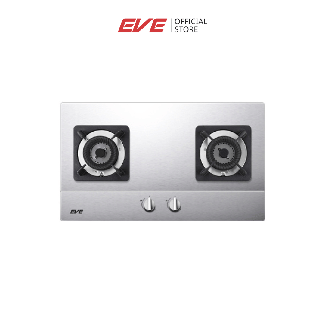 เตาแก๊สสแตนเลสแบบฝัง 2 หัว EVE BLAZE 2S ขนาด 72 ซม. สีเงิน_11